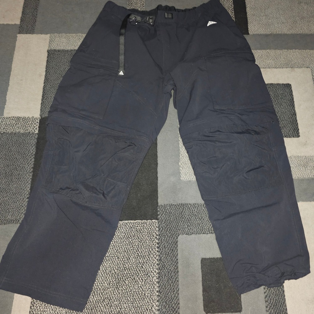 Nike ACG Smith Summit Cargo Pants Mens XXL Black Excellent